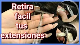 c&oacute;mo quitar las extensiones con keratina / Lilyymakeuup