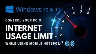 HOW TO SET WIFI METERED CONNECTION ON WINDOWS 10 & 11 | 2023