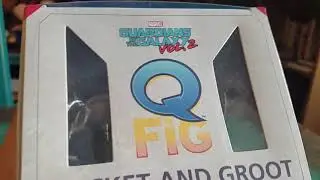 Rocket and Groot Q Figs Guardians of the Galaxy 2 Vinyl Figure Review