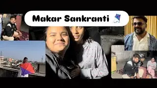 Mera din❣️ happy makar Sankranti🪁 #juhivermavlog #familyvlog #vlog 