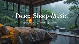 Deep Sleep & Stress Relief 🌙 Relaxing Piano Rain Sounds for Peaceful Dreams