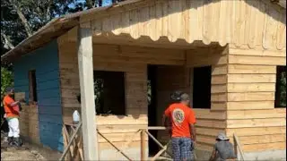 Empezamos A Pintar La Casa De Do&ntilde;a Maritza
