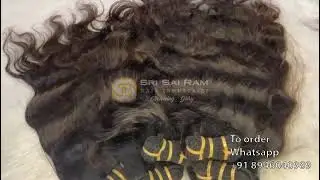 Best raw hair vendor in India| Biggest hair factory in south India| Raw Indian Hair Manufacturer.