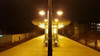 #1 Overnighter Union NJ Station (Conrail Lehigh/Raritan Valley Line) MIxed Fright/Passenger Trains