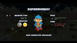 Bloons adventure time td #19 supermonkey