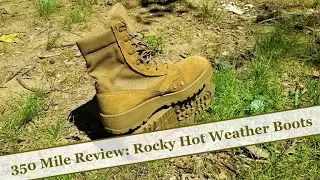 350 Mile Review: Rocky Hot Weather Boots