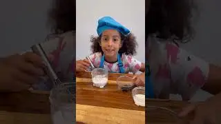 Mini chef Jasmine recette Poptarts g&eacute;ante bleuet/  Blueberry geant Poptarts recipe