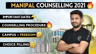 Manipal University Counselling 2021 | manipal  b.tech admission 2021