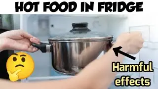 What happens if we Hot Food in Fridge ?? 🤔 #shorts #youtubeshorts #amazingfacts