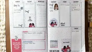 Bujo Plan With Me: February 19th-25th, 2024 | Kit by Isis Ella Jewels