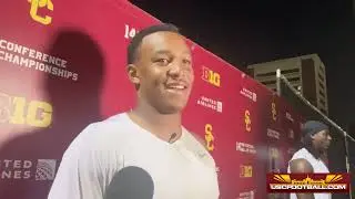 USC LB Desman Stephens II on improvements in linebackers through fall camp