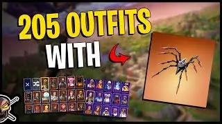 Long Legs Back Bling on 205 Outfits | Commentary | Arachne - Fortnite Cosmetics