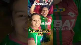 Salt Lake Stadium এ দেখলাম ISL Cup Final - Matchday Vlog ⚽️🏟️ #dailyvlog #shorts #joymohunbagan
