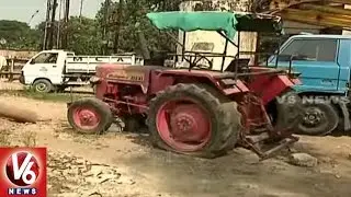 Special Story On Adilabad Municipality | Dump Yards Maintain | V6 News