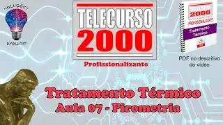 Telecurso 2000 - Tratamento T&eacute;rmico - 07 Pirometria