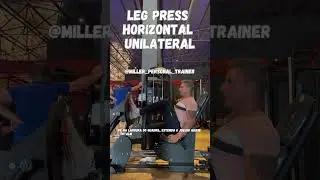 Leg press horizontal unilateral (quadriceps) #treino #academia #muscula&ccedil;&atilde;o #smartfit #bluefit #gym