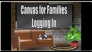 Logging into a Student Canvas Account from Home PC (in Romanian)
