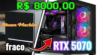 VALVE DISSE que &eacute; IMPOSS&Iacute;VEL montar um PC igual ao STEAM MACHINE&hellip; ainda bem