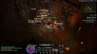 Tier 50 Solo Nightmare Dungeon - Diablo 4 - Barbarian WW