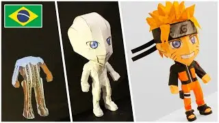 DO ZERO: NARUTO DE PAPELÃO! Naruto Shippuden!