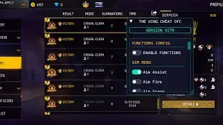 p2077kng Cheats v7.8 Mod Menu Free Fire | Br And Cs Rank 100% Safe Working 🔥 p2077kng Fly Mod Hack