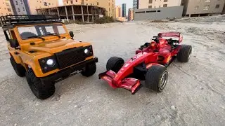 MN D90 VS Formula 1 on off-road