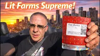 Fee Runtz from Lit Farms! Cannabis and Coffee LIVE Wake N Bake Review Sesh!