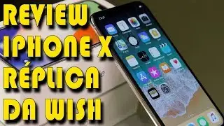 #iphone #wish COMPREI UM IPHONE X FALSO (REALMENTE VALE A PENA?) WISH