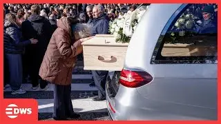 FULL FUNERAL: Rome Pays Final Tribute to Teen Victim of Swiss New Year&rsquo;s Eve Bar Fire | AQ1Z