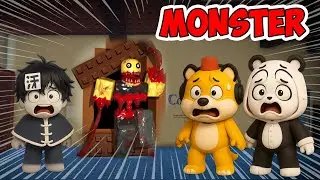 TRIO KOCAK Terjebak Di Rumah Yang Ada MONSTER! - Roblox Residence Massacre