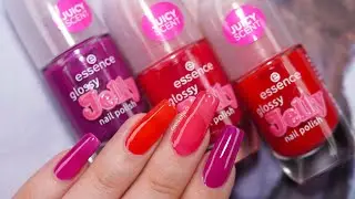 Глянцевый желеобразный лак для ногтей Essence (СОЧНЫЙ АРОМАТ?!) - femketjeNL