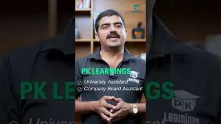 University Assistant/ Company Board ബാച്ചുകൾ PK Learnings ഉടൻ ആരംഭിക്കുന്നു...