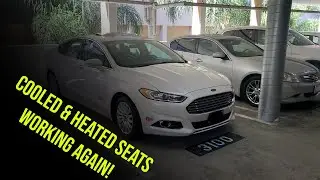 Fixing Heated/Ventilated Seats on 2014 Ford Fusion Energi - Simple DIY Guide