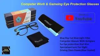 Best Eye Glasses Gaming & Computer Work Cut Blue Cut Light  With Antiglare for Eye protection