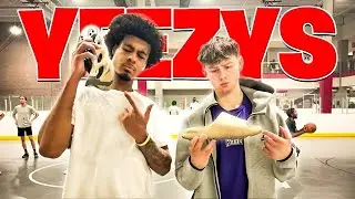 I Got Sponsored By Yeezy! *BASKETBALL SHOE CHALLENGE* (ft. @gradyferrick)