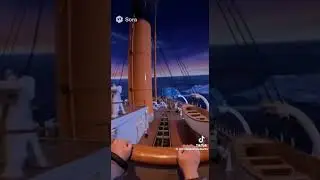 Realistic Titaninmc Museum ride #themepark #titanic #amazing