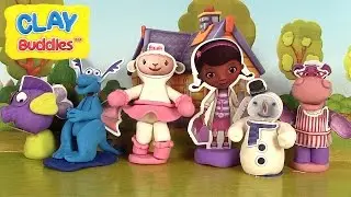 Doc McStuffins Clay Buddies Docteur la Peluche en pâte à modeler