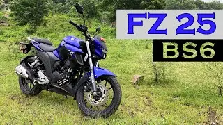 FZ25 BS6 2020 года — обзор первой поездки | Пробег | Максимальная скорость | Цена | Обзоры