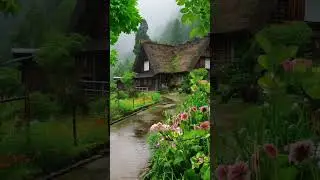After the Rain 🌦️ Everything Looks Alive Again 🌸🏠