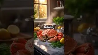 Alaskan Snow Crab vs King Crab #seafood #crab #animals #food #foodie #foodies #shellfish #crustacean