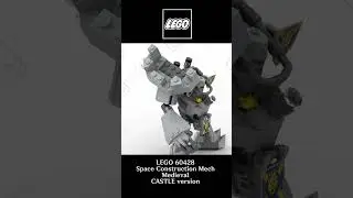 LEGO MECH - MEDIEVAL CASTLE (60428 city suit upgrade version)
