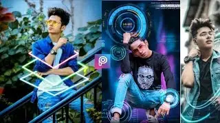 Effect Neon Glowing || Picsart Editing Tutorial || PicsArt Photo Editing 2018 //SRL PHOTO EDITING