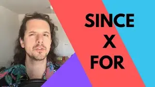 SINCE X FOR - Qual a diferen&ccedil;a? Quando usar cada um?