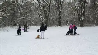 Керчь  Прогулка по заснеженному городу