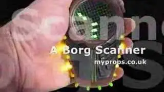 A Working Borg Scanner TV Prop.