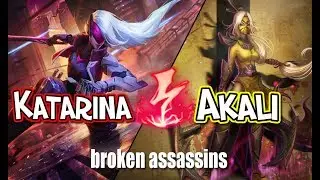 Katarina & Akali ELECTROCUTE best ONE SHOT Rune! New Pre Season 8 Runes |  Lunacy Montage