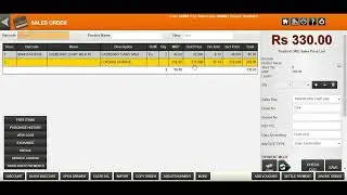 Posibolt Sales Order Information