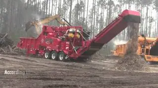 USCC 2016: Rotochopper B-66 horizontal grinder
