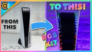 PS5 Console RGB LED installation - Extremerate. Digital and disc