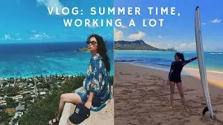 VLOG: Hawaii trip, Covid testing, Seattle flight, summer bibimbap, flight attendant life